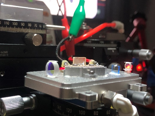 1535nm laser damage threshold test