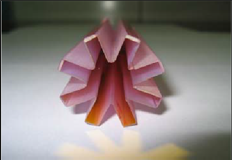 Figure 14. Eight-slat radial neodymium glass