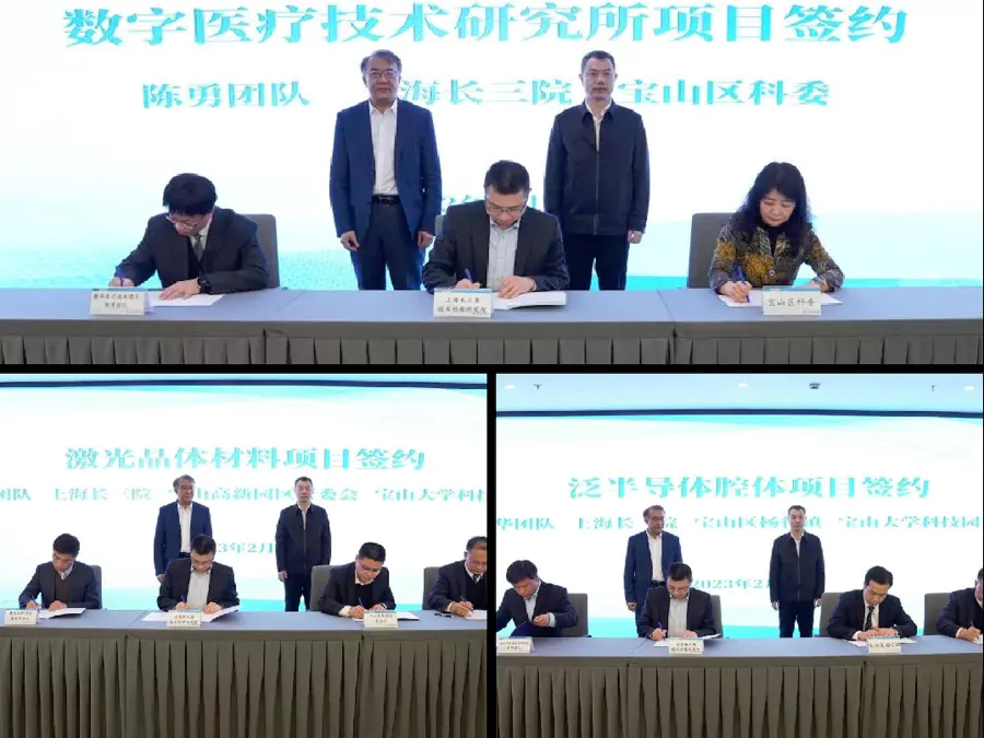 In February this year, the Yangtze River Delta National Innovation Center and Baoshan District jointly held a cooperation project signing conference