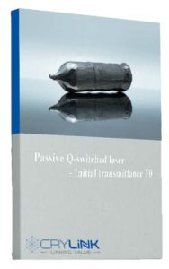 Passive Q-switched laser - Initial transmittance T0