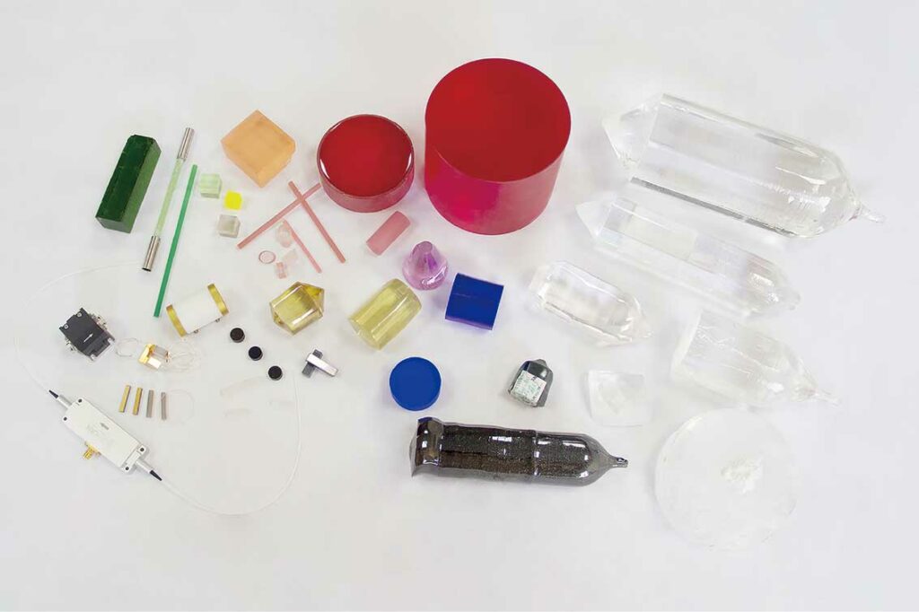 optical crystals and components
